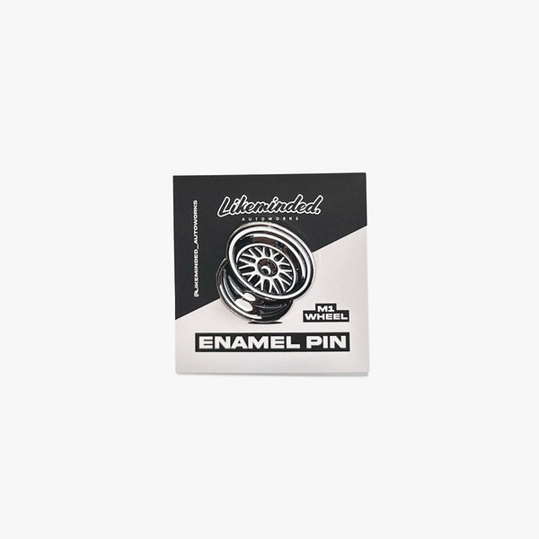 Enamel Pin - M1 Wheel