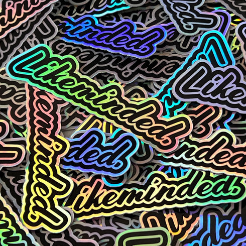 Likeminded Holographic Sticker